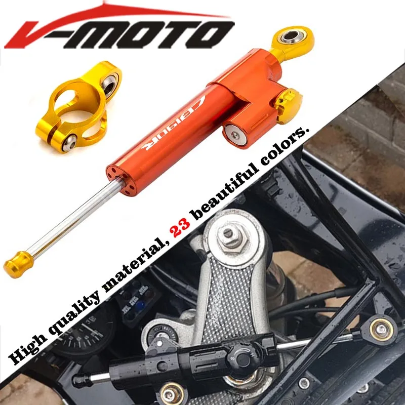 

High quality CNC Universal Aluminum Motorcycle Damper Steering Stabilize Safety Control For HONDA CB190R CB 190R