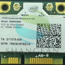 Центральный беспроводной N100 100BNHMW 150 Мбит/с Половина мини PCI-e WLAN Беспроводная карта