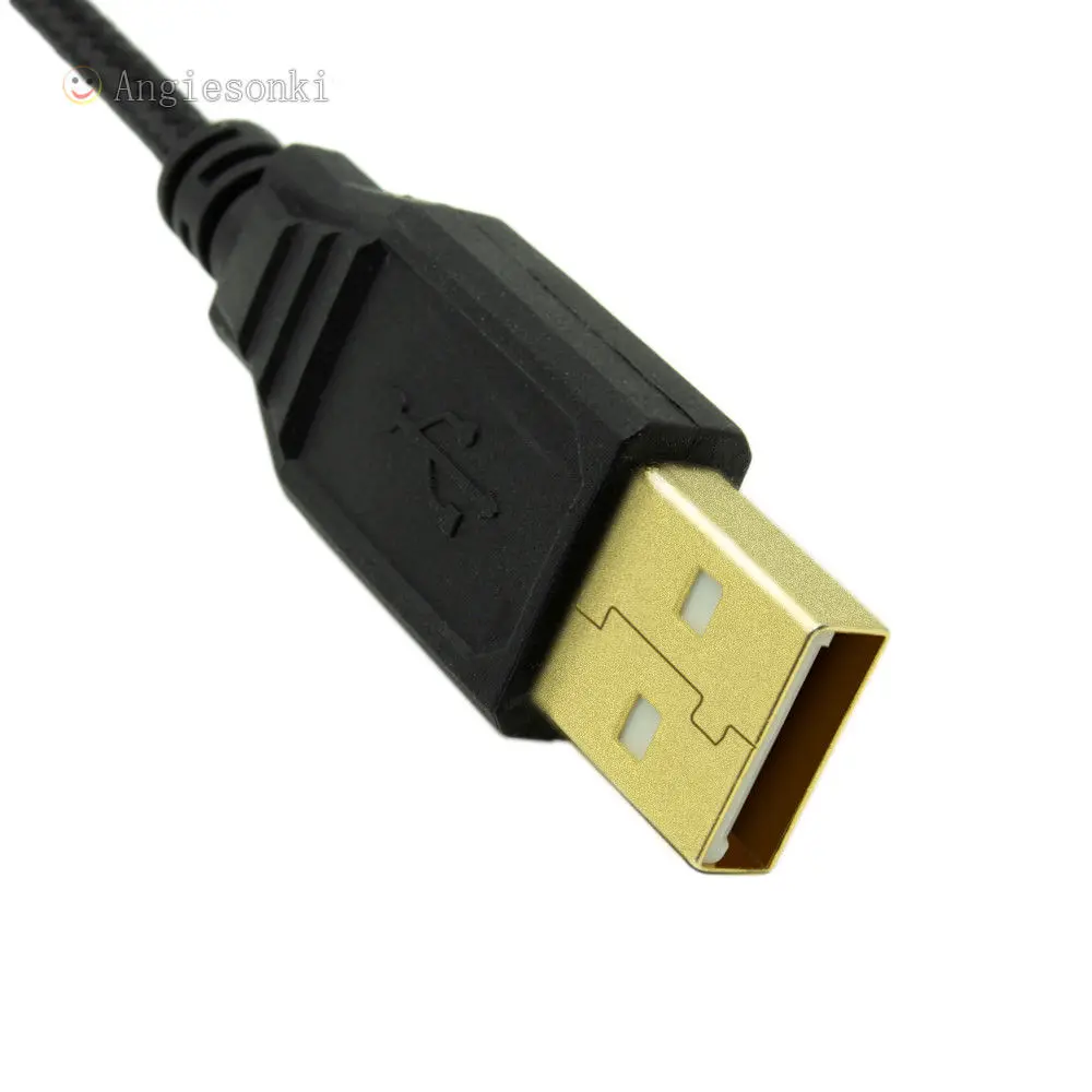 Pаспродажа Новый font b USB b font кабель линия провод для MadCatz Saitek RAT3 рат4 рат5 рат6 рат7 рат8 те игровая мышь 2 м