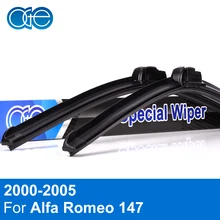Oge Wiper Blades For Alfa Romeo 147 2000 2001 2002 2003 2004 2005 High Quality Rubber Windshield Car Accessories