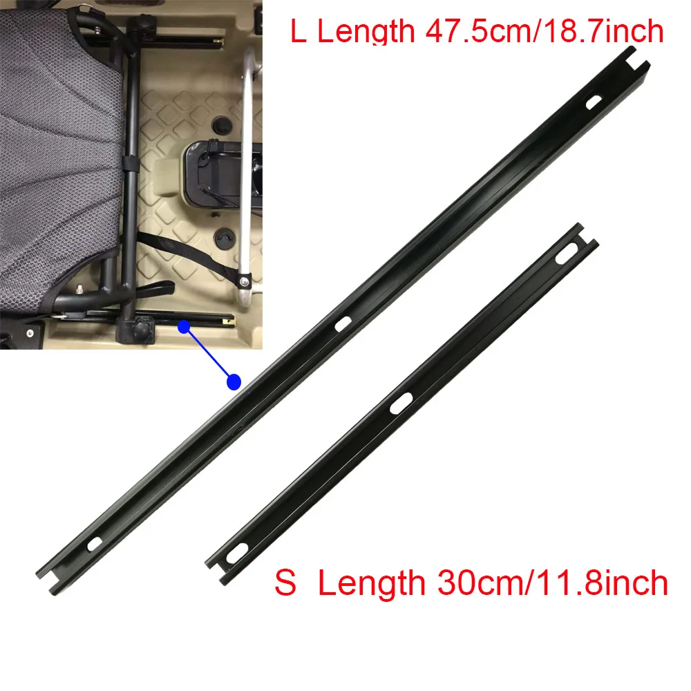 diy kayak seat chair slide rail track mount kayak canoe