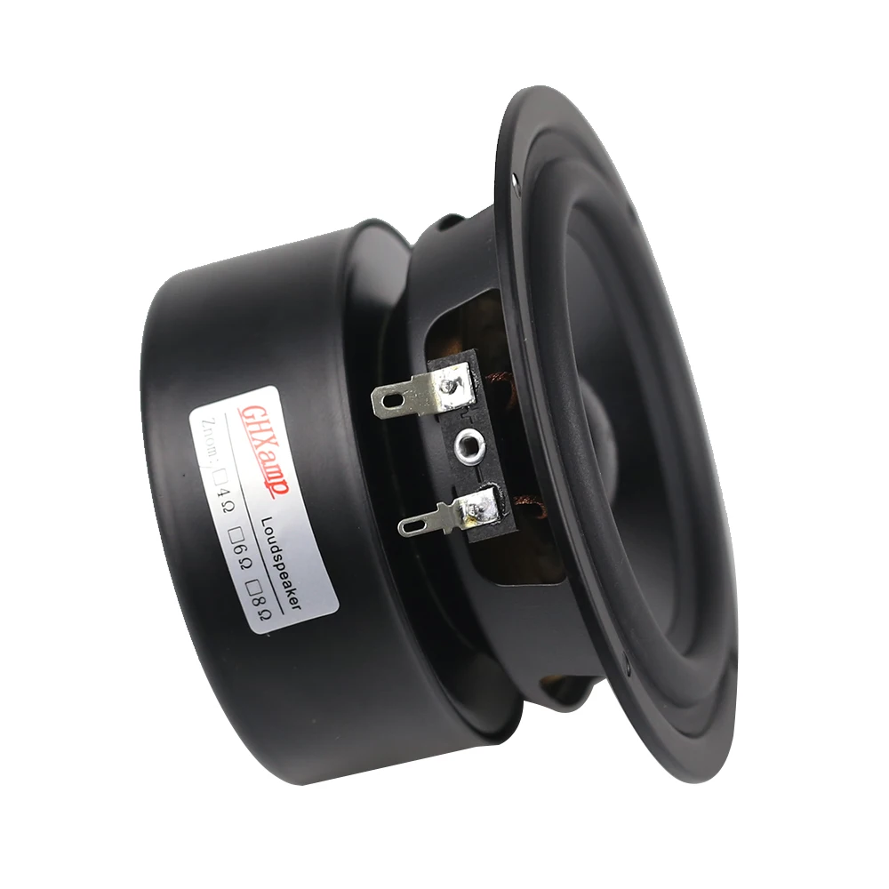 1PC Woofer Mid-Bass Speaker 4INCH 116mm 70W low-frequency HIFI Home-made Desktop Home Theater Speaker Magnetic Shield F0-8000hz