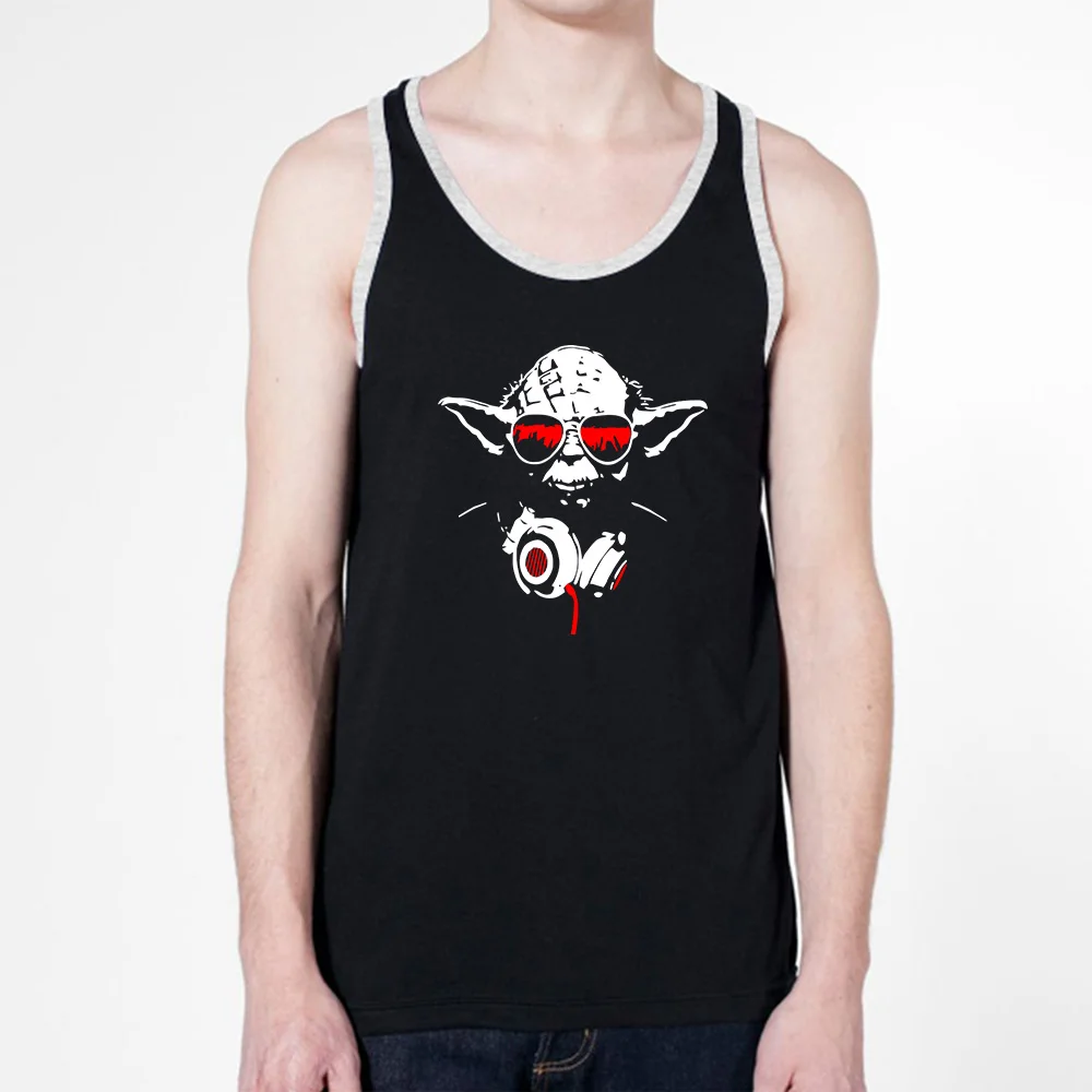Wholesale Men's Anime Star Wars Logo Printed Tank Tops Man