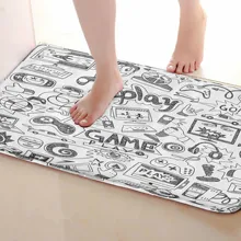 Игровой стиль Коврики для улицы, забавные Противоскользящие коврики для ванной, дверные коврики, дверные коврики под входную дверь