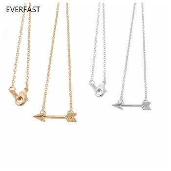 

Wholesale 10pc/lot Romantic Cupid's Arrow Necklaces & Pendants Simple Charm Statement Tool Necklace Jewelry For Women Girls