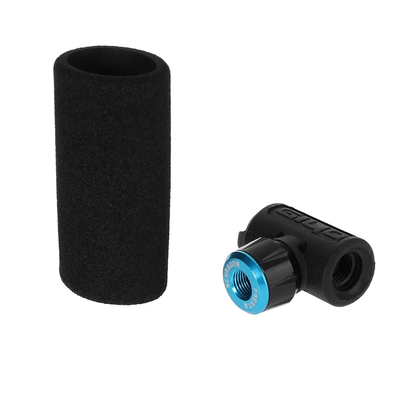 

1Set Bicycle CO2 Inflator Adapter Valve&Cover Protective Carbon Dioxide Portable
