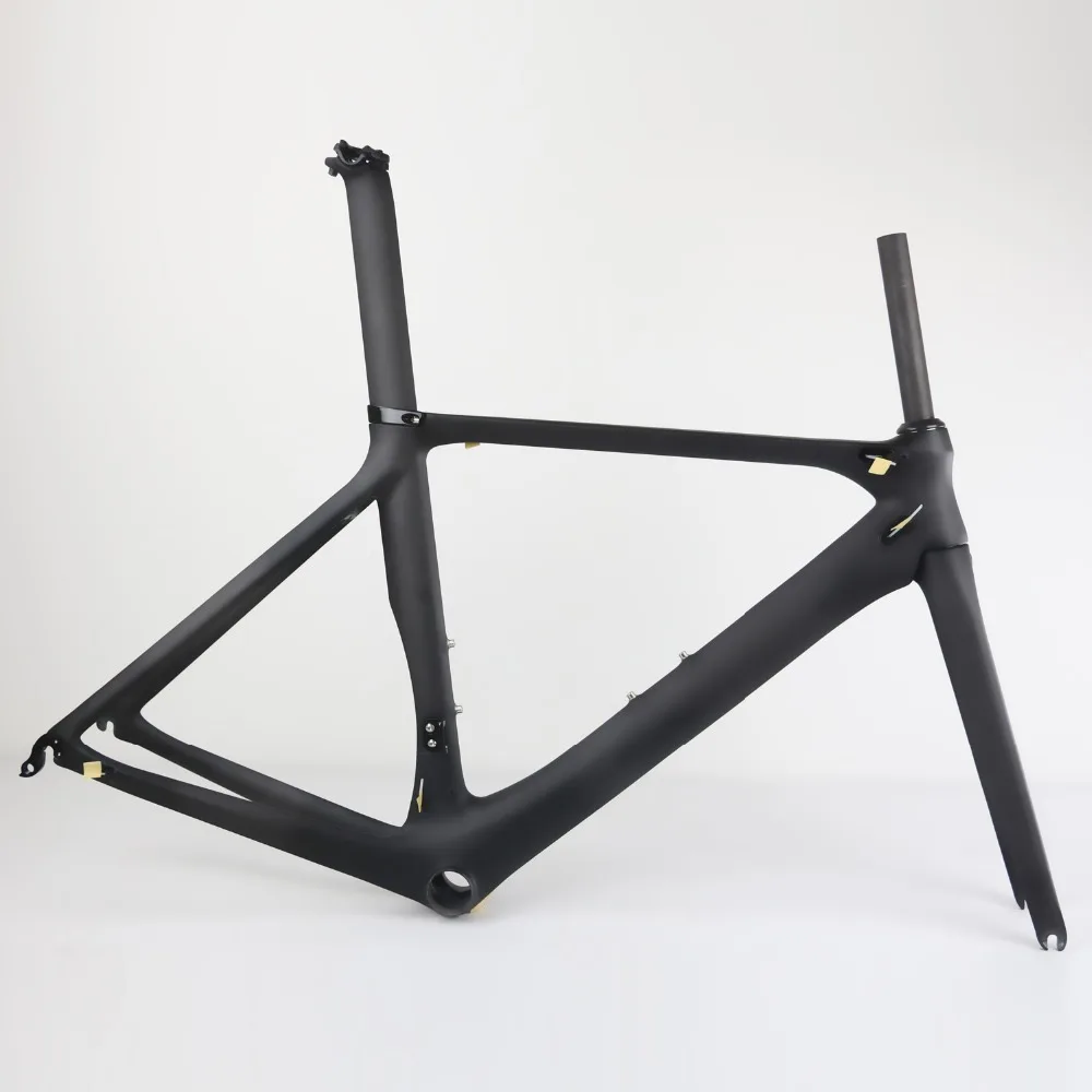 

chinese 700c 2018 new BB86 carbon road frame SERAPH brand bicycle frame FM286 aero road frame