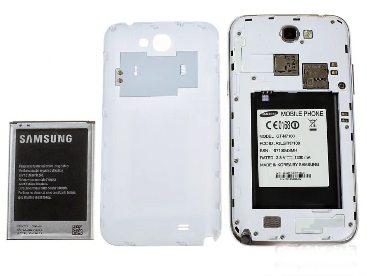 Мобильный телефон samsung Galaxy Note 2 N7100 N7105 5," четырехъядерный 8 Мп wifi gps 16 Гб rom разблокированный сотовый телефон
