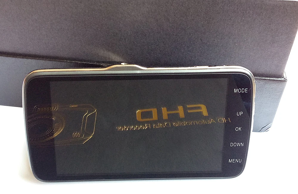Автомобильная HD камера AIT8328P 1080P 4 дюйма Dvr двойной объектив обратное изображение g