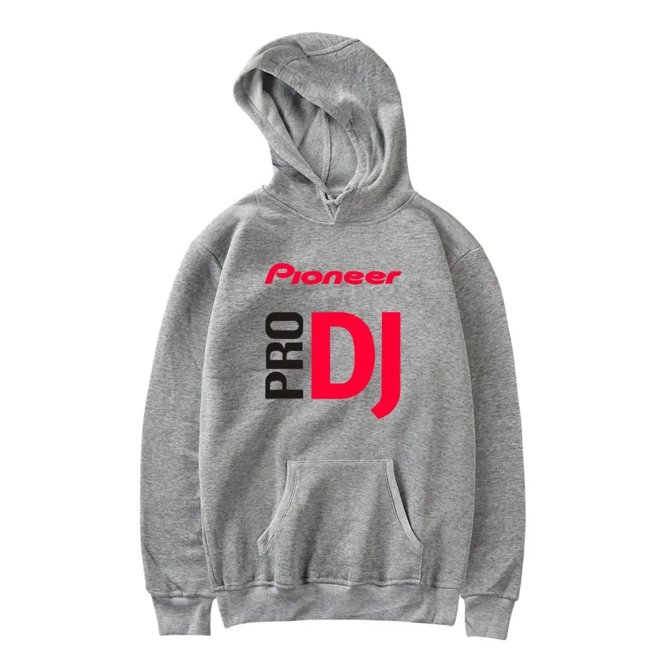 PIONEER DJ HOODIE Pullover Hooded Sweatshirt DeeJay EDM Turntables Club Audio