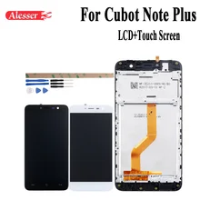 Alesser для Cubot Note Plus ЖК-дисплей и сенсорный экран с рамкой 5,2 дюйма замена аксессуары для мобильных телефонов+ Инструменты+ клей