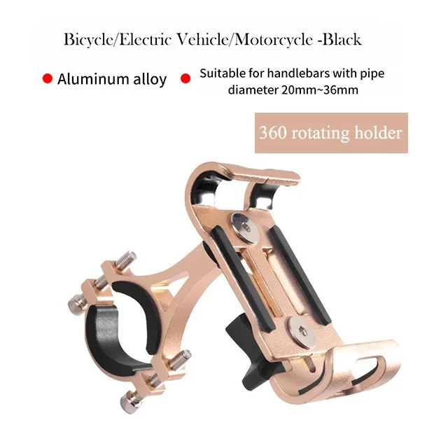 Rotating Gold Велосипедный MTB держатель сотового телефона для Asus Zenfone V Live V500KL V520KL Ares велосипед мотоцикл подставка для руля gps кронштейн - Цвет: Rotating Gold