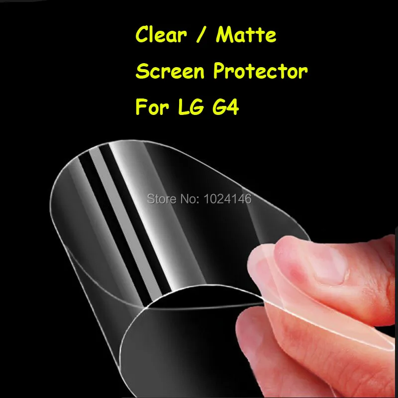 

New HD Clear / Anti-Glare Matte Screen Protector For LG G4 Protective Film Guard With Cleaning Cloth