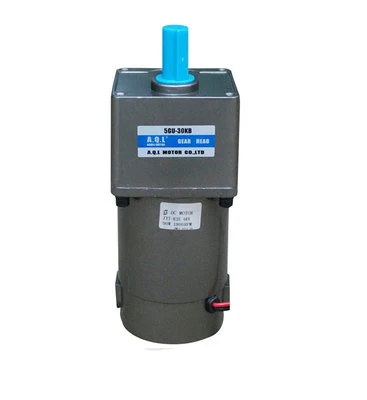 

120W DC 12V 24V 36V-220V 6RPM-600RPM DC geared motor High torque Can be reversed and forwarded DC speed motor