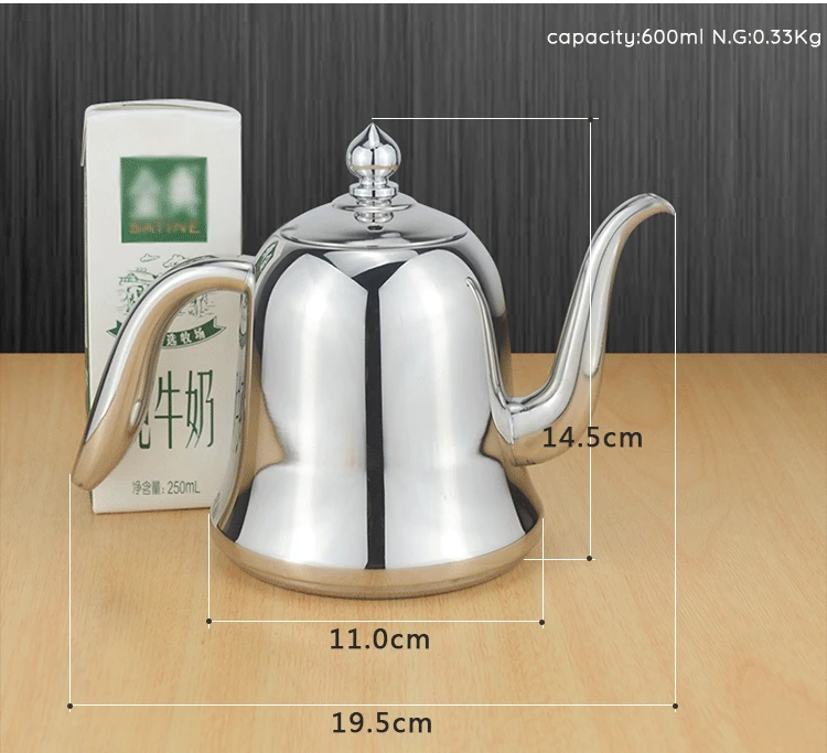 Стиль 304 чайник из нержавеющей стали с 304 Нержавеющая сталь Infuser тепло заварник для кофе, чая инструмент чайник Комплект для дома