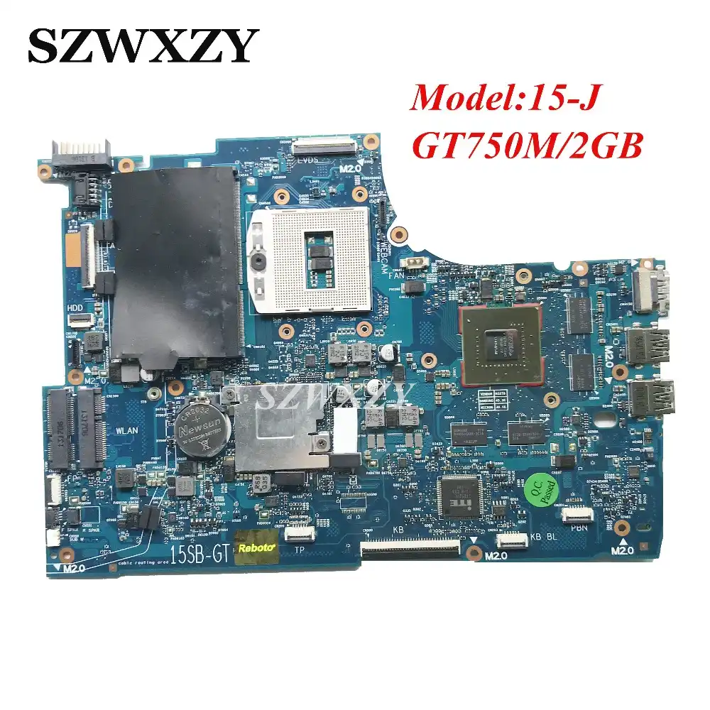 Original For Hp 15 J Laptop Motherboard 720569 601 720569 001 6050a2547601 Mb A02 Gt750m 2gb Laptop Motherboard Aliexpress