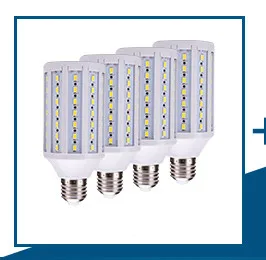 

Led photography light bulb 35W5500K studio soft box three primary color corn light bulb CD50