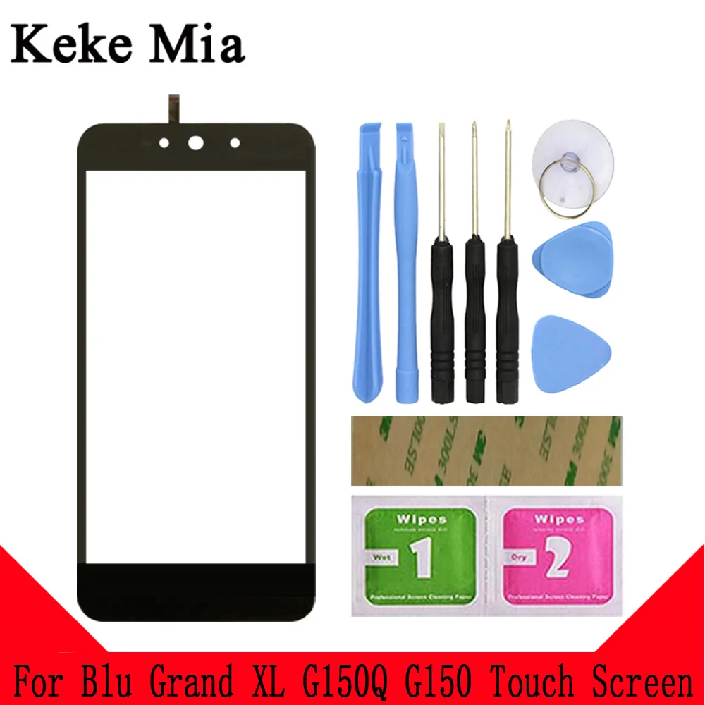 Keke Миа 5," мобильный сенсорный экран для Blu Grand XL G150Q сенсорный экран сенсор дигитайзер Панель переднее стекло инструменты