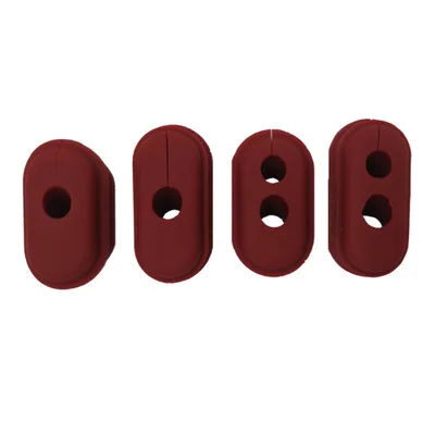 

NEWEST 4Pcs Rubber Charge Port cover Rubber plug for XIAOMI M365 M365Pro Electric Scooter parts