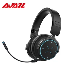 Ajazz AE3 40 мм драйверы Bluetooth 4,1 Беспроводная игровая гарнитура с RGB подсветкой наушники с микрофоном для ноутбука/ПК/телефона