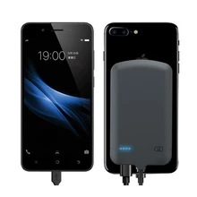 4000 MAh Charge Battery Charger Case Power Bank For Iphone for Samsung LG Sony HTC Xiaomi Charger Wire Android Phones Power Case