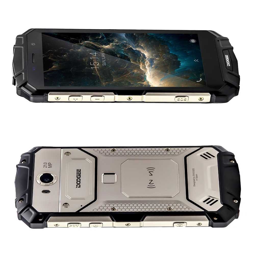 IP68 Водонепроницаемый DOOGEE S60 смартфон Беспроводной и Быстрая зарядка Octa Core 5 2 &quotFHD