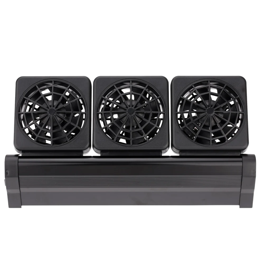 1/2/3/4 Fans Aquarium Cooling Fan Fish Tank Cold Wind Chiller