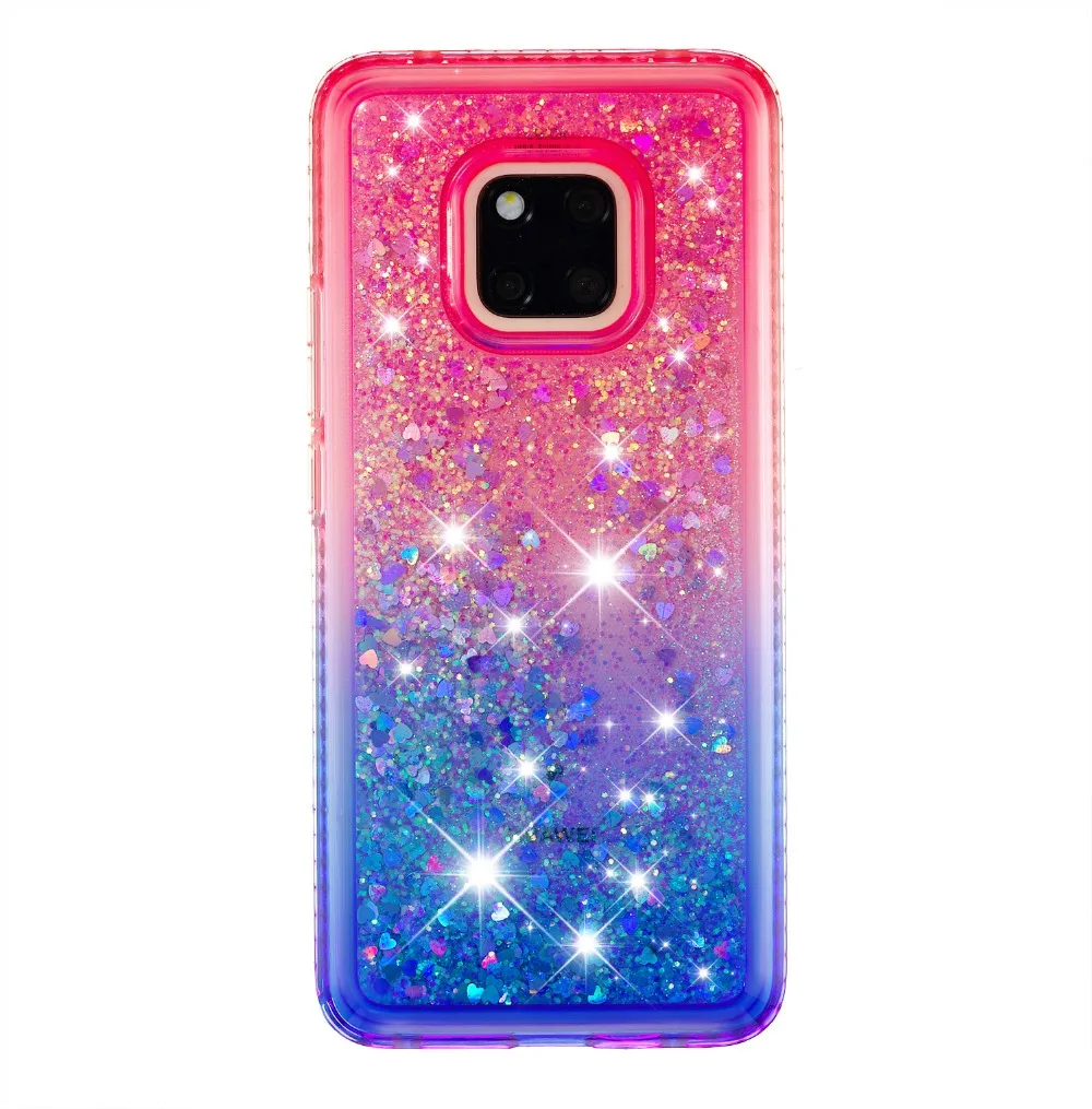 Diamond Glitter Case For Huawei Mate 20 Pro Gradient Bling Sparkle  Quicksand Soft Silicone Case for Huawei Mate 20 Pro Cover (9)