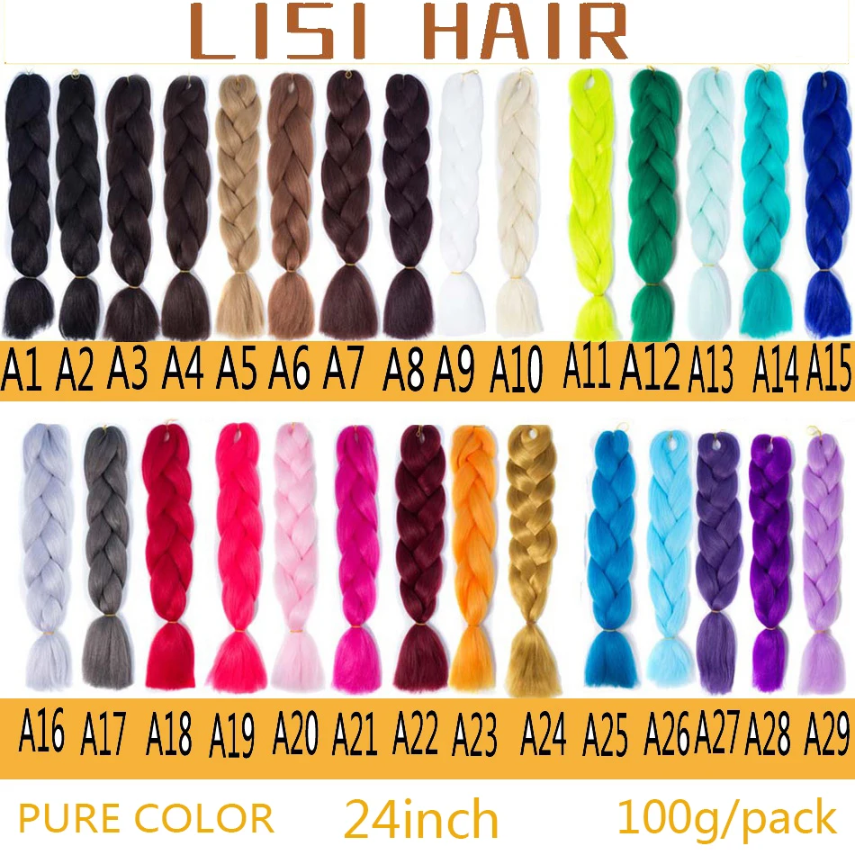 LISI HAIR Jumbo Braids Long Ombre Jumbo Synthetic Braiding Hair Crochet Blonde Pink Blue Grey Hair Extensions African Viscera LISI HAIR Jumbo Braids Long Ombre Jumbo Synthetic Braiding Hair Crochet Blonde Pink Blue Grey Hair Extensions African Viscera