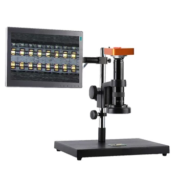 

11.6 inch Display Screen Video Camera Industry Microscope 15X-95X 21MP Full HD 1080P HDMI HD Phone PCB Repair Microscope