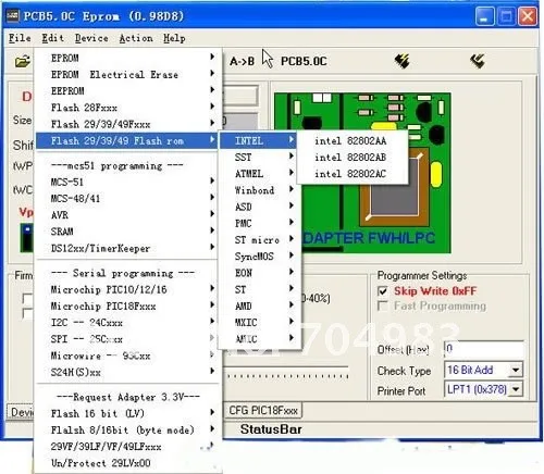 Лидер продаж SPI 25xx PCB5.0T-2013 EPROM, BIOS009 PIC, поддержка 0.98d12, продвижение, зажим для PLCC32+ SOIC 8 штырьковыми разъемами