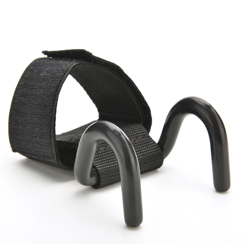 2 قطع الوزن رفع دعم حزام هوك رياضة رفع الاثقال التدريب اللياقة البدنية المعصم دعم القبضات معصمه قفازات