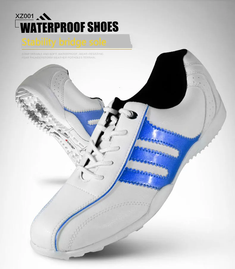 Специальный импульс! Натуральная обувь для гольфа PGM Мужская Спортивная дышащая обувь Нескользящая 6 цветов