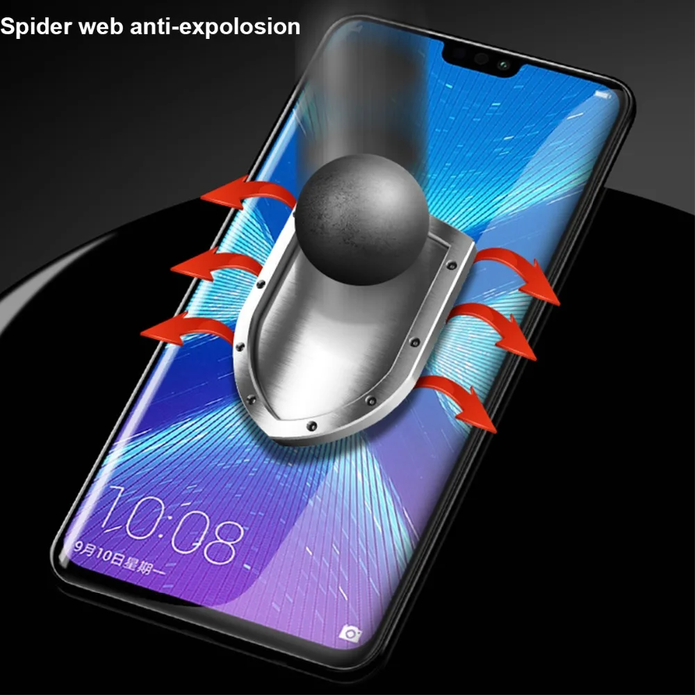 Защитная пленка 9D для Huawei Honor 8X Max/8/9/10/V10/V20/8C/8A/7C/5D не стекло|Защитные стёкла и
