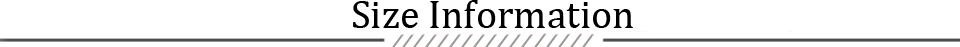 size information