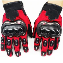 Bicycle Motorcycle Motorbike Gloves Alloy Steel Powersports Racing Gloves Real Leather Glove Waterproof Racing Moto Guantes