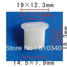 Подходит для 8,1 мм 5 мм отверстие для mk. сумки винтовой втулки чехол для Nissan 78856-R4301 и чехол для Honda 90683-693-0000