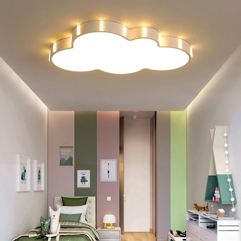 Nuvem Lustre Moderno Para Quarto De Criancas Quarto Infantil 110v 2v Teto Quente Led Luminarias De Candelabro Lustres Aliexpress