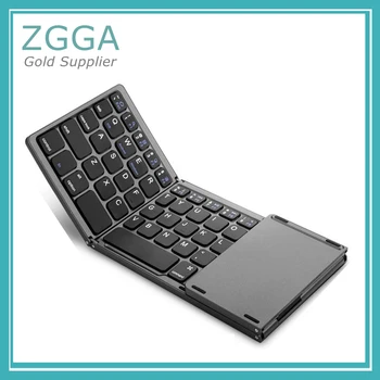 

New Foldable Wireless Bluetooth 3.0 Keyboard Portable Mini Touchpad Mouse Keyboards For Windows Android