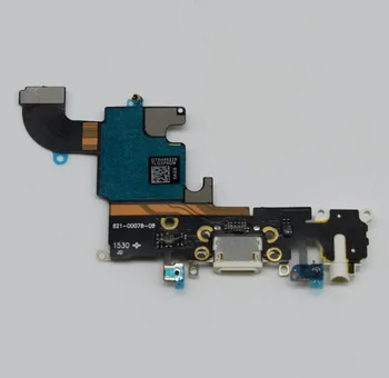 

10pcs/lot New USB Charging Charger Port Dock Connector Flex Cable For iPhone 6S 4.7 with Headphone Jack Mic Flex Cable Ribbon
