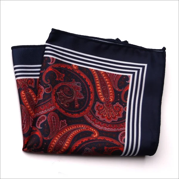 MPK-035pocket square Портной Смит дизайнер Карманный квадратный модный платок Пейсли Цветочный плед Stye Hanky 9 цветов на выбор - Цвет: MPK-035pocket square