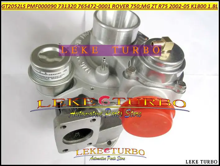 GT2052LS PMF000090 731320-5001S 765472-0001 Turbo Turbocharger For ROVER 75 2002 MG ZT R75 2002-05 K1800 18KAG 1.8L