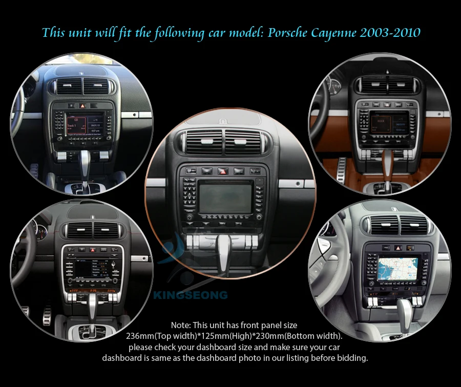 Best Android 8.0 Autoradio DAB+ Car DVD player USB WiFi 3G DTV-IN Bluetooth RDS USB BT CD Player GPS Sat Nav for Porsche Cayenne 2