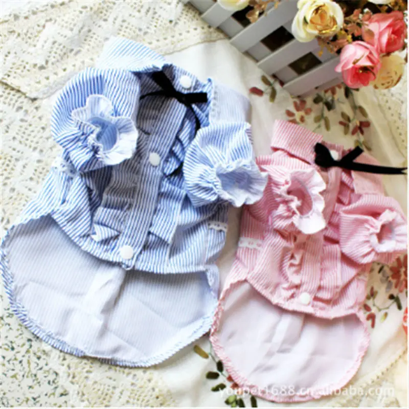 

Spring Dog Clothes Pet Clothing for Dogs Fashion Small Puppy Outfits Shirt Vest Pet Coat Yorkie Chihuahua Clothes