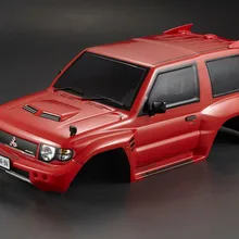 Killerbody 1/10 на дороге mitsubiisii PAJEROO EVO 1998 готовой корпус красный(с принтом) светильник ведра Собранный 48403 красный 48402 серебристый