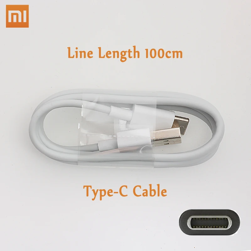 Оригинальный кабель для передачи данных Xiaomi Micro 80 см Type C 100 usb 2A 2.5A быстрая зарядка