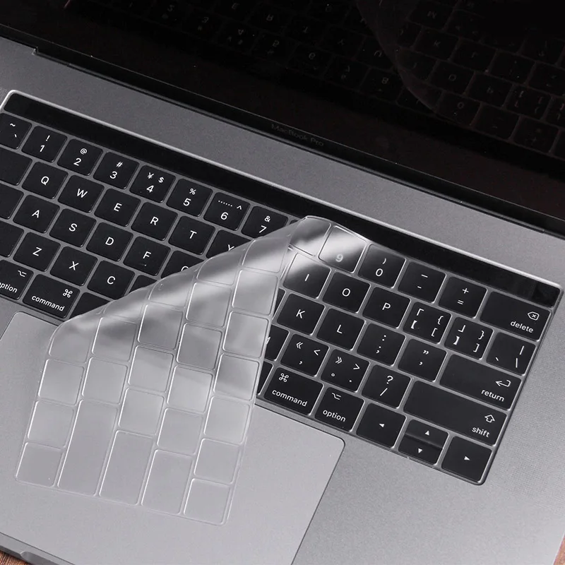 Силиконовый чехол для клавиатуры ноутбука США 2 шт. Macbook New Pro 13 A1708 (версия 2016 без