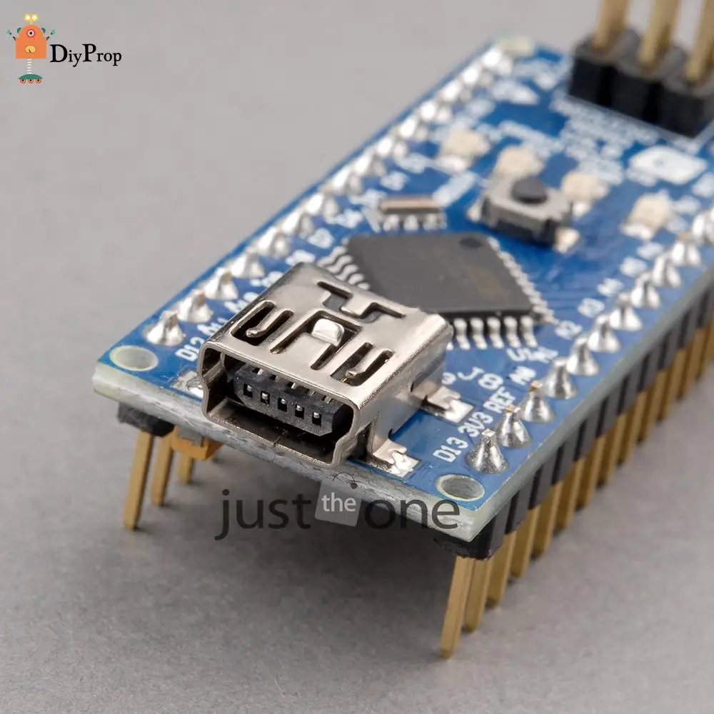 Для Arduino Nano V3.0 ATmega328 5 В 16 М Мини Микроконтроллер Доска с USB Кабель Провод|board