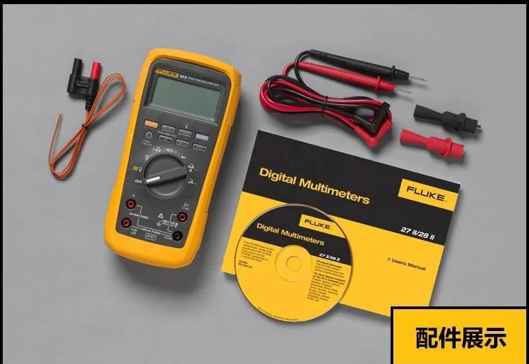 Fluke F28-II мультиметр промышленный водонепроницаемый и пылезащитный неразрывно безопасный цифровой мультиметр True RMS