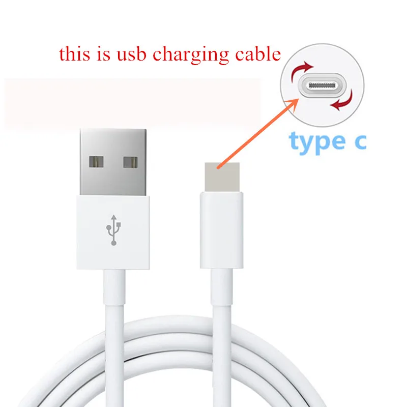 5V 2A Быстрая зарядка для мобильных телефонов универсальное зарядное USB устройство с кабелем для lenovo s5 Z5 Z6 PRO Youth z5s K9 A5 K5 играть PRO K6 F2 A1000 A2010 P70 S90 - Тип штекера: 1m type c white